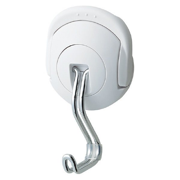 （まとめ買い）超強力マグネットフック タフピタ 白 約10kgまで フク-227W [x3]