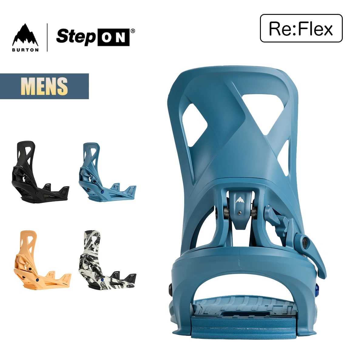ステップオン ビンディング メンズ 25-26 リフレックス バインディング W26JP-172831 Mens Step On Re:Flex Snowboard Binding 27,885円