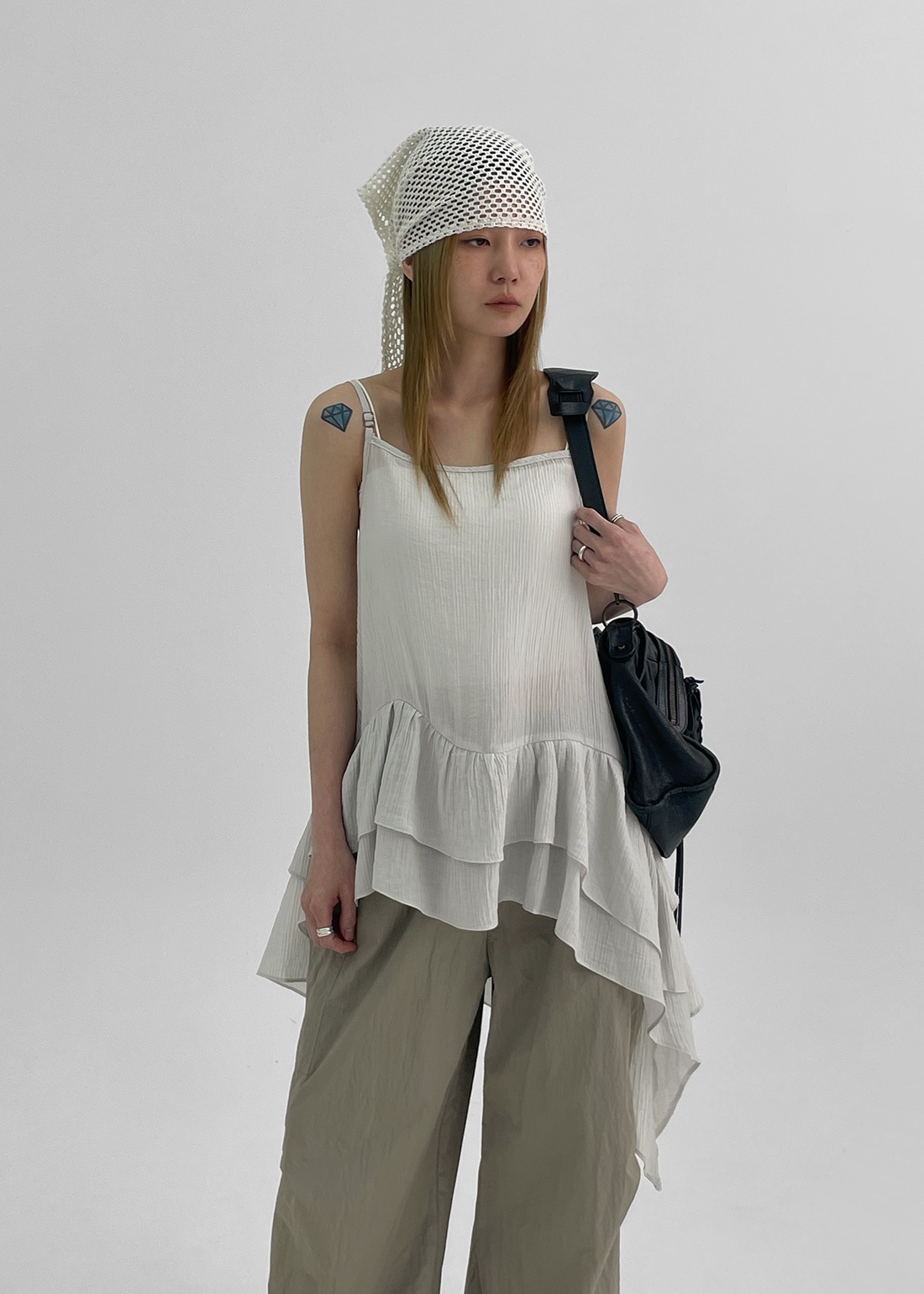 セションレイヤードナシアンバルミニワンピース