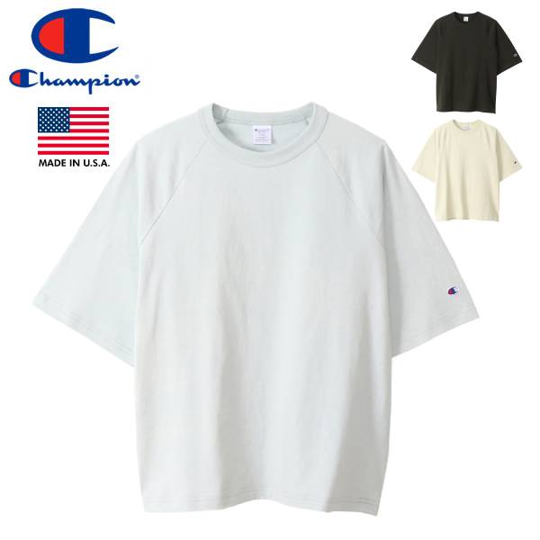 最大80％オフ！ T-SHIRT S/S T-1011 CHAMPION 21SS U.S.A.】 IN 【MADE Tシャツ