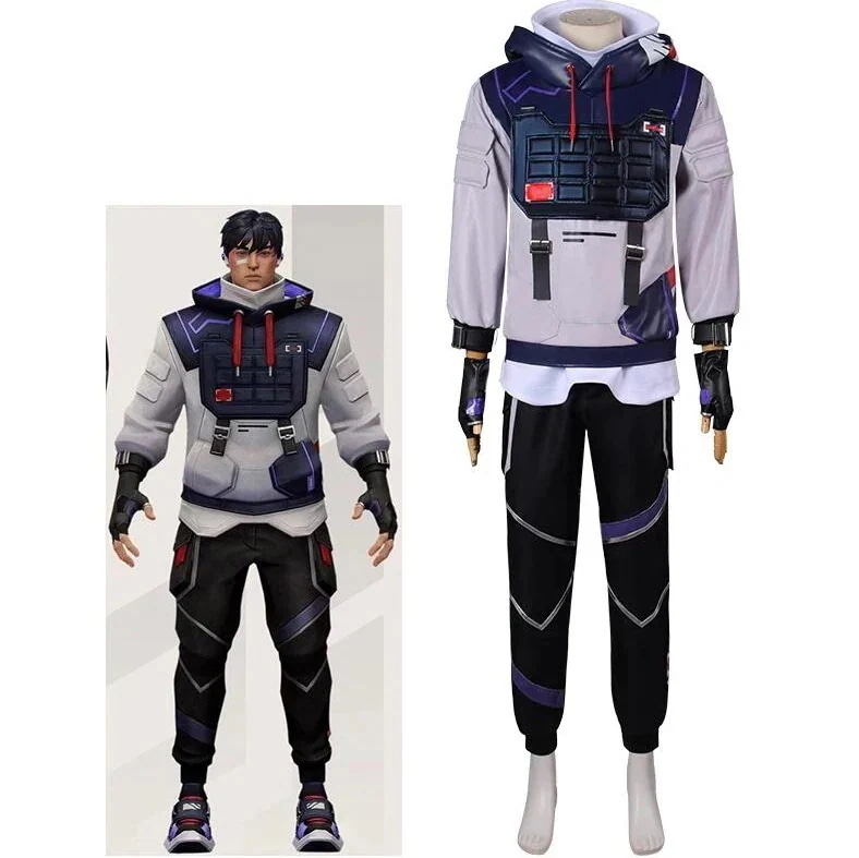 ヴァロラント コスプレ衣装 変装 ISO VALORANT コスチューム ハロウィン期間限定30％ クリスマスパーティーイベント用品コスプレ変装仮装