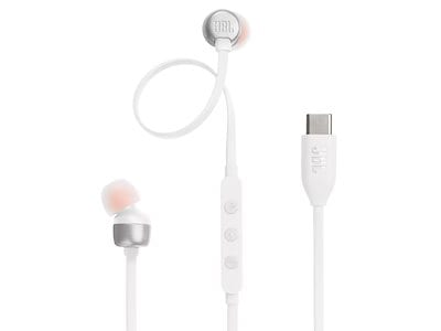 他サイト： JBL JBLT310C-WHT マイク＆コントローラー搭載USB Type-C接続イヤホン(ホワイト) JBLT310CWHTの商品画像