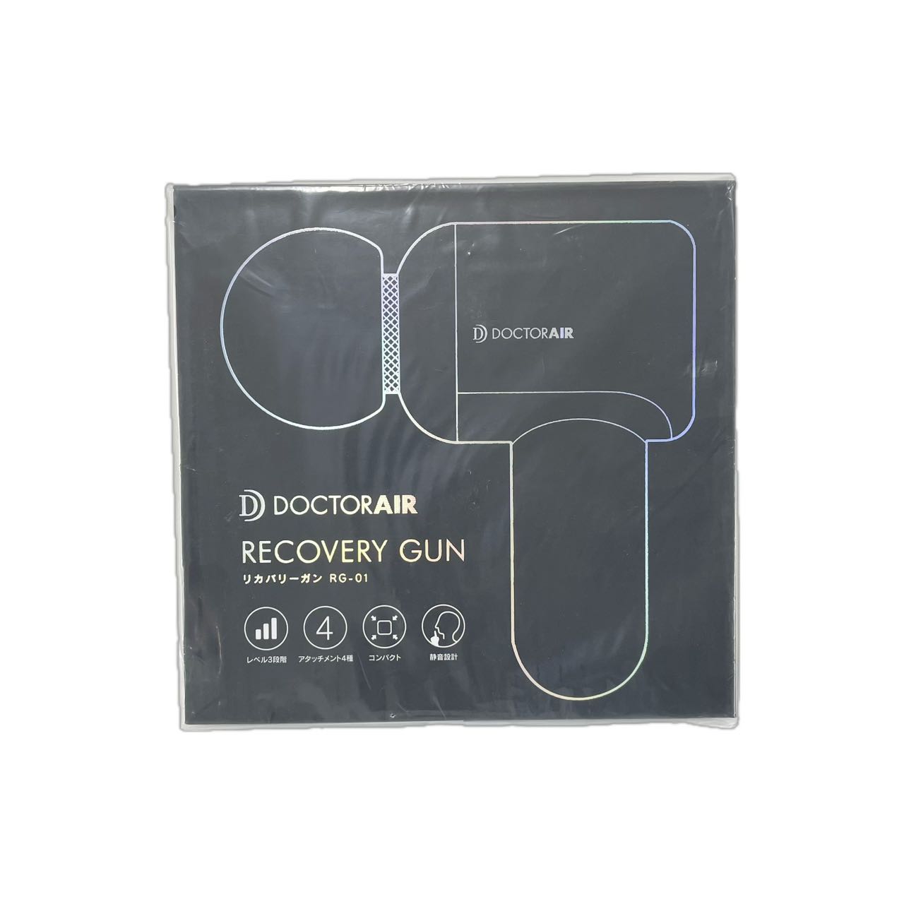 「新品」DOCTORAIR リカバリーガン RG-01 RD [レッド]