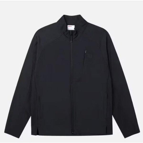 ジャケット VQA W251001TFJ11-BLK ウーブンハイブリッドジップアップジャケット