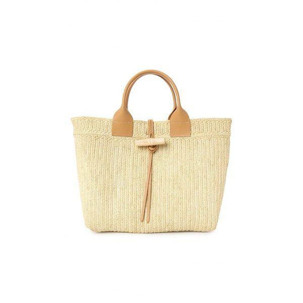LONGCHAMP ル ロゾ ラフィア L 女性用 ショッピングバッグ 10327 HJD 514