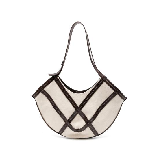 HEREU Women Shoulder Bags ALGAWBS26 ALGALDA IVDBR NEUTRALS BROWN