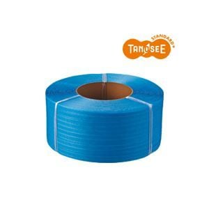 TANOSEE PPバンド 自動梱包機用 15mmx2500m 青 1巻