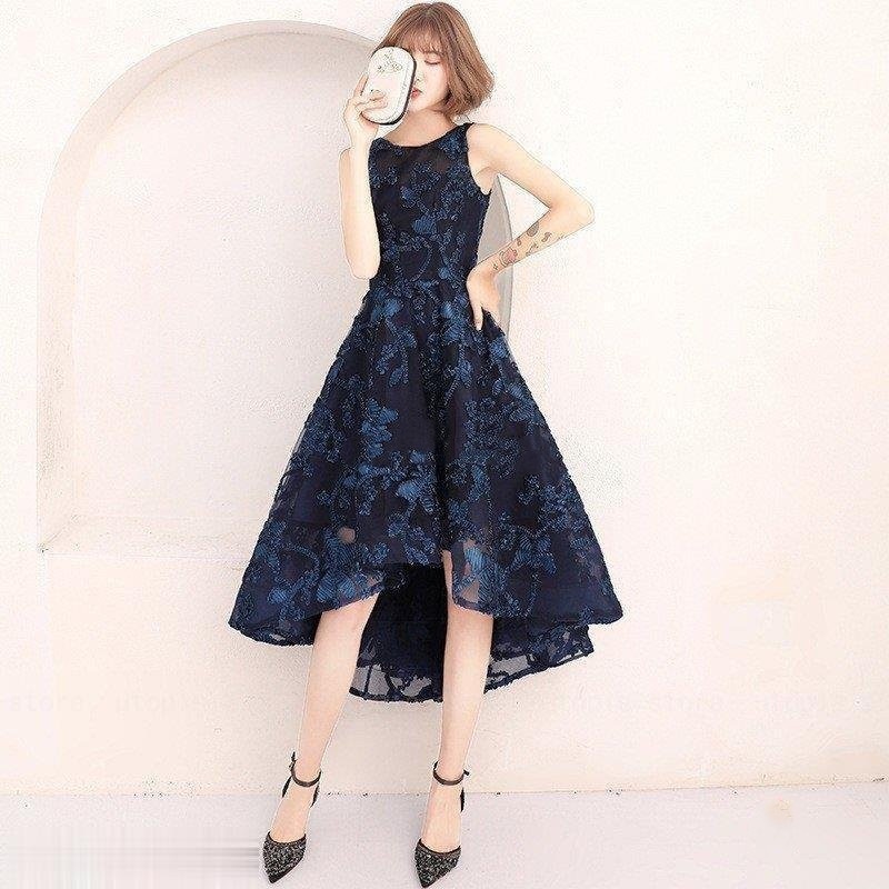 パーティードレス ノースリーブ レディース Aラインワンピース 演奏会 エレガンス 二次会ドレス 披