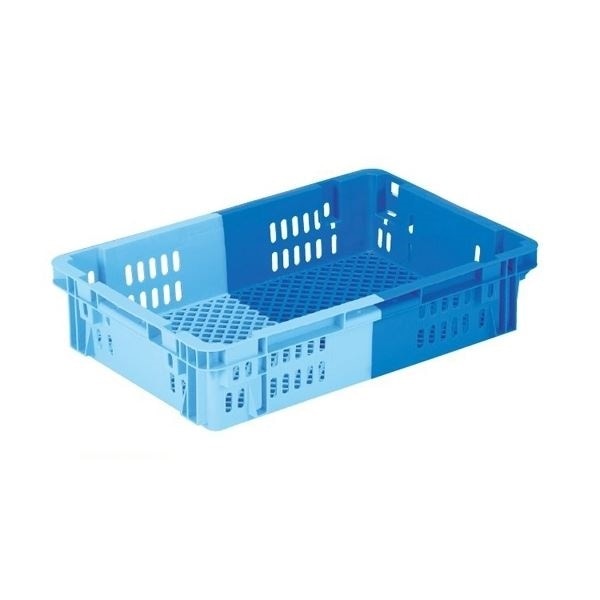 業務用コンテナボックス/食品用コンテナー [NF-M21] ダークブルー/ブルー 材質：PP 5,487円