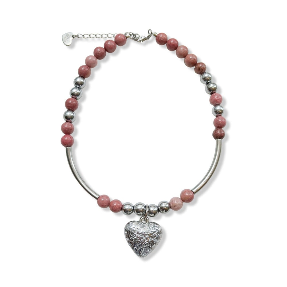 PINCUNOMARU Bold heart choker