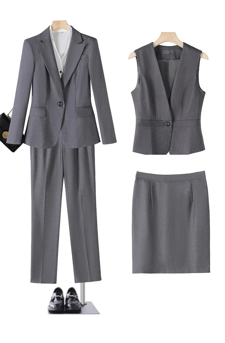 女性用 スーツ 春秋 ビジネス ファッション 高級 感じ 気質 おしゃれ 工作服 正装 レディース