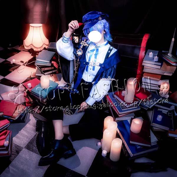 バーチャル VTuber にじさんじ 風 星導ショウ コスプレ衣装 ウィッグ 靴 cosplay コスチューム ハロウィン クリスマス