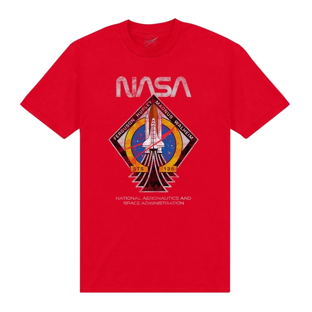 (英国より直送) NASA ユニセックスアダルト STS135 Tシャツ