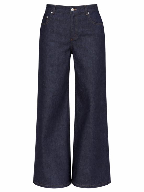 A.P.C. Women Denim Pants COGDF F09246 IAI DENIM