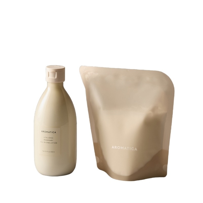 アロマティカバイタライジングローズマリーオールインワンローション300ML＆詰め替え300MLセット