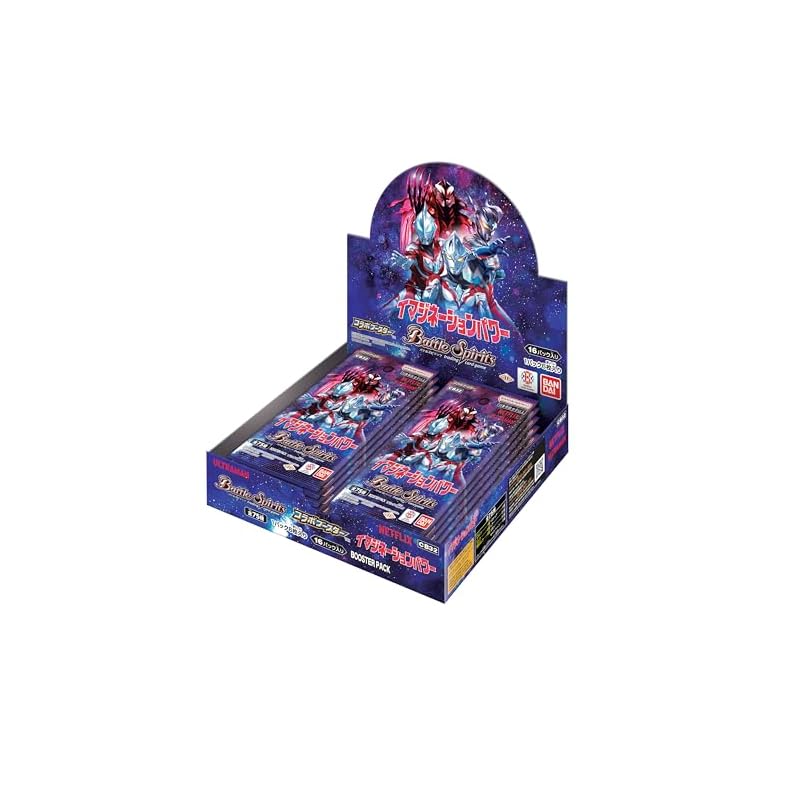 バンダイ(BANDAI) バトルスピリッツ コラボブースター ウルトラマン イマジネーションパワー ブースターパック【CB32】(BOX)16パック入り