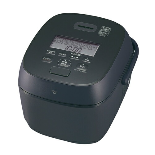 象印【ZOJIRUSHI】1升炊き 圧力IH炊飯ジャー スレートブラック 豪熱大火力 しゃもじ＆計量カップ 炊飯器 NW-WB18-BZ【鉄（くろがね仕込み）豪炎かまど釜】