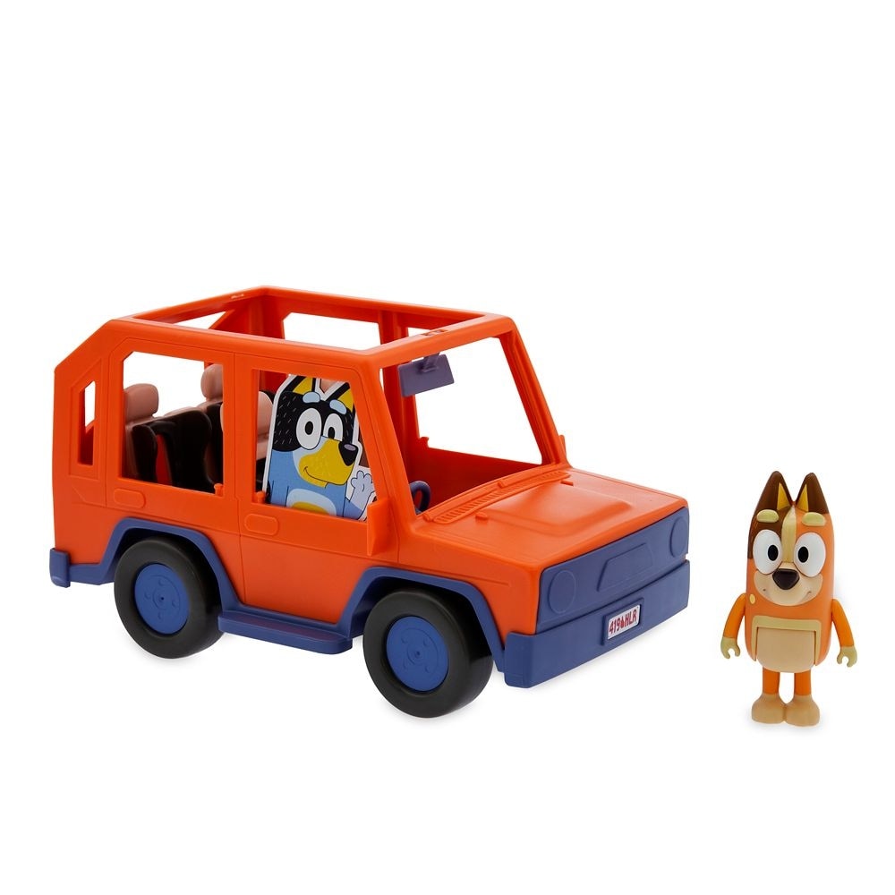 ディズニーヒーラーファミリーロードトリップ4WDビークル（チリフィギュア付き） Bluey