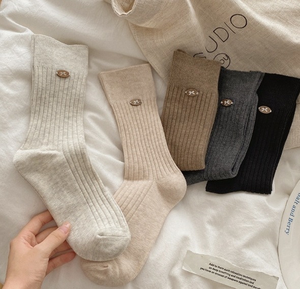 靴下 レディース 夏 新作 ストッキング 日系 木耳縁