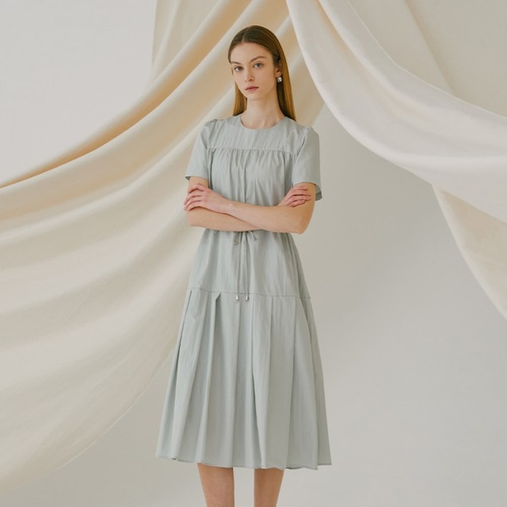 （ニューヨーク訪問）ドローストリングロングドレス（VA5OPF2）