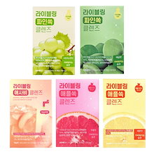 [ アサビクレンズ] ファインソック クレンズ 15ml*30包入 (シャインマスカット味, 梅味, レモン味桃味グレープフルーツ味 )