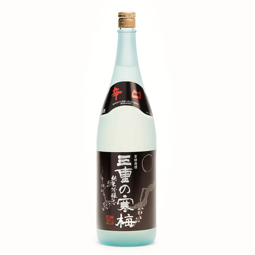 丸彦酒造 純米吟醸 三重の寒梅 辛口 1800ml 父の日 ギフト 日本酒 清酒 地酒 純米吟醸 お祝い 贈り物