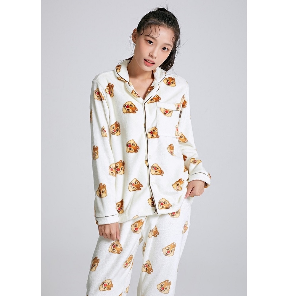 [最終在庫](Chip and Dale)パターン睡眠パジャマ 2色