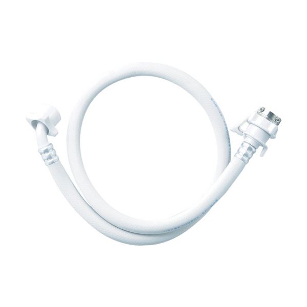 （まとめ） サンエイ 自動洗濯機給水ホースPT17-1-2M 1本 (×5セット)