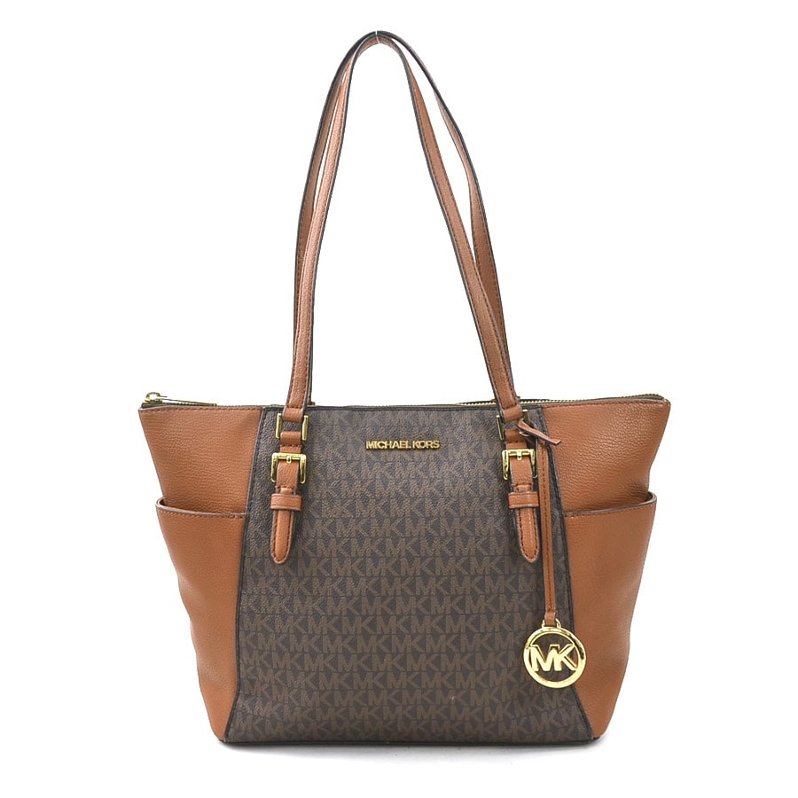 マイケルコース Michael Kors ショルダーバッグ レザー ブラウン レディース r10402a
