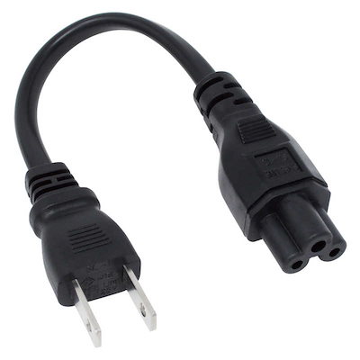 他サイト： アイネックス　ACアダプタ用電源ケーブル 0.18m　ACPC5018Aの商品画像