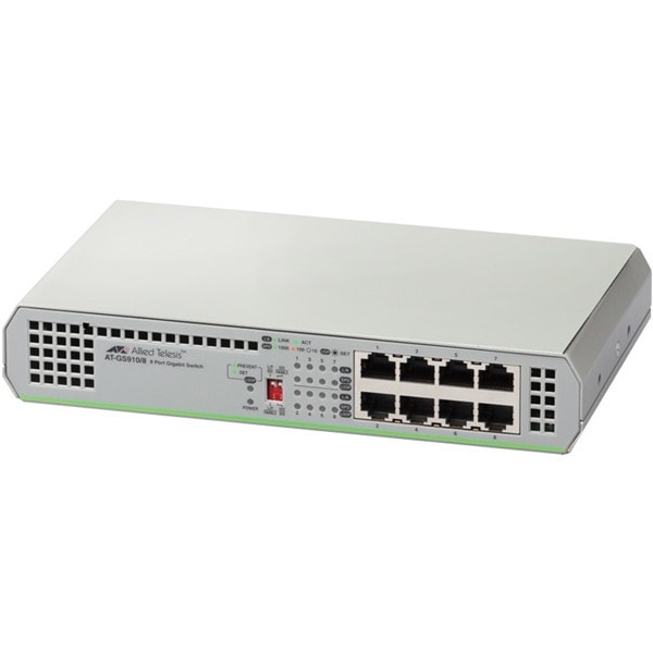 アライドテレシス AT-GS910/8 [レイヤー2スイッチ] メーカー直送