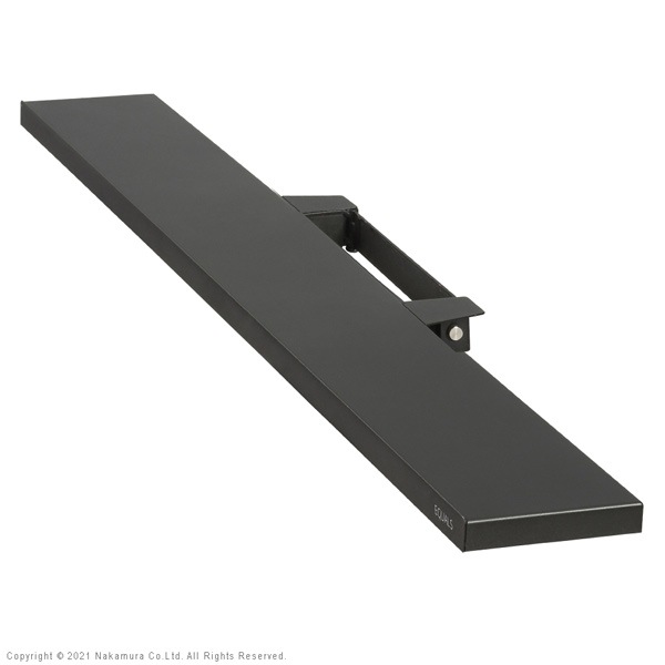 WALLオプション テレビスタンド V4・PRO対応 サウンドバー棚板 Lサイズ 幅118cm M0500242-SB サテンブラック マストバイ