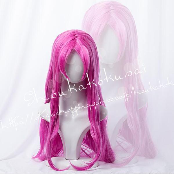 コスプレウィッグジョジョの奇妙な冒険 風 黄金の風 ディアボロ かつら WIG 耐熱 cosplay 仮装 変装 コスチューム