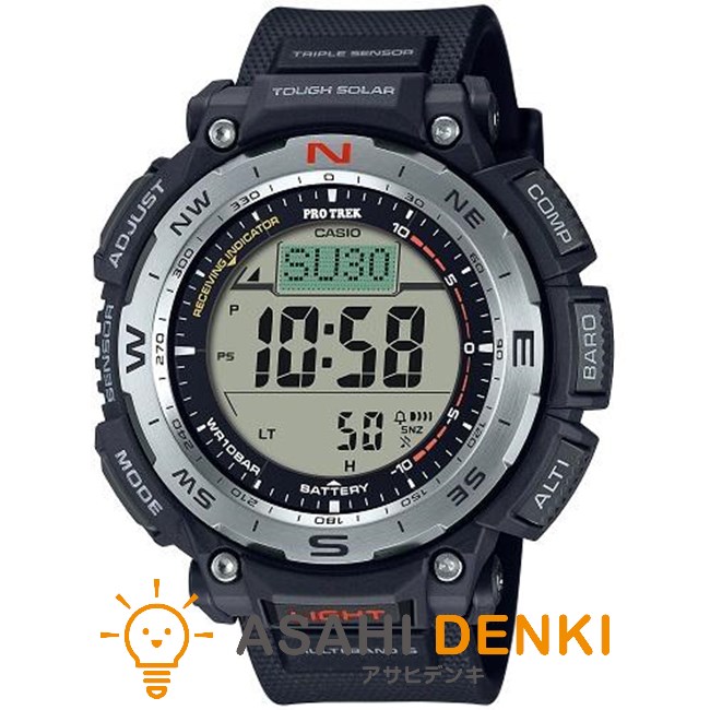腕時計・時計 カシオ PRW-3400-1JF PROTREK Climber Lineソーラー電波 メンズタイプ