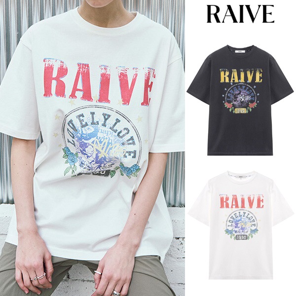 ラブ バイツ グラフィック 半袖 Tシャツ_2色