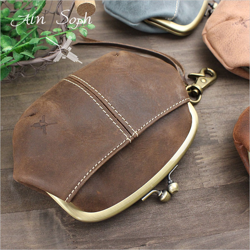 アインソフ Ain Soph 親子がま口財布 財布 Hard Pull-up DA33-HP 304020