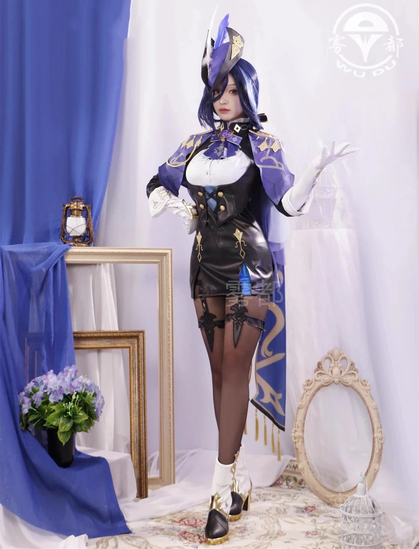 クロリンデ 原神 コスプレ 決闘代理人 Clorinde セットアップ コスチューム