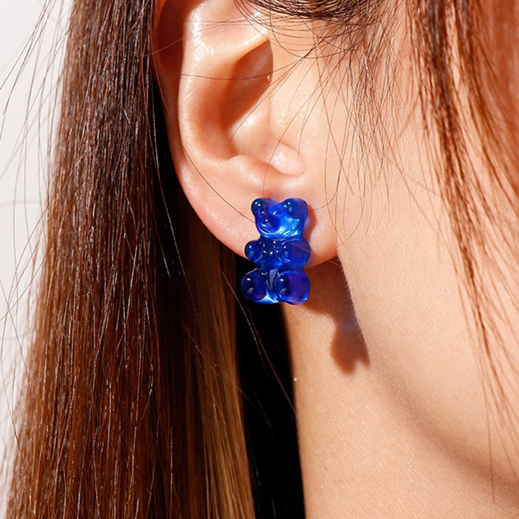 Qoo10] リアル スタイル 選べる9カラー グミ ベア カラフル ピ