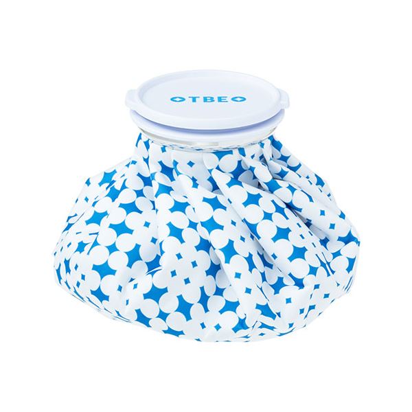 [10個セット] 飛衛門 TOBIEMON 氷のう ビッグサイズ 水玉柄 水色 T-IBB-DX10