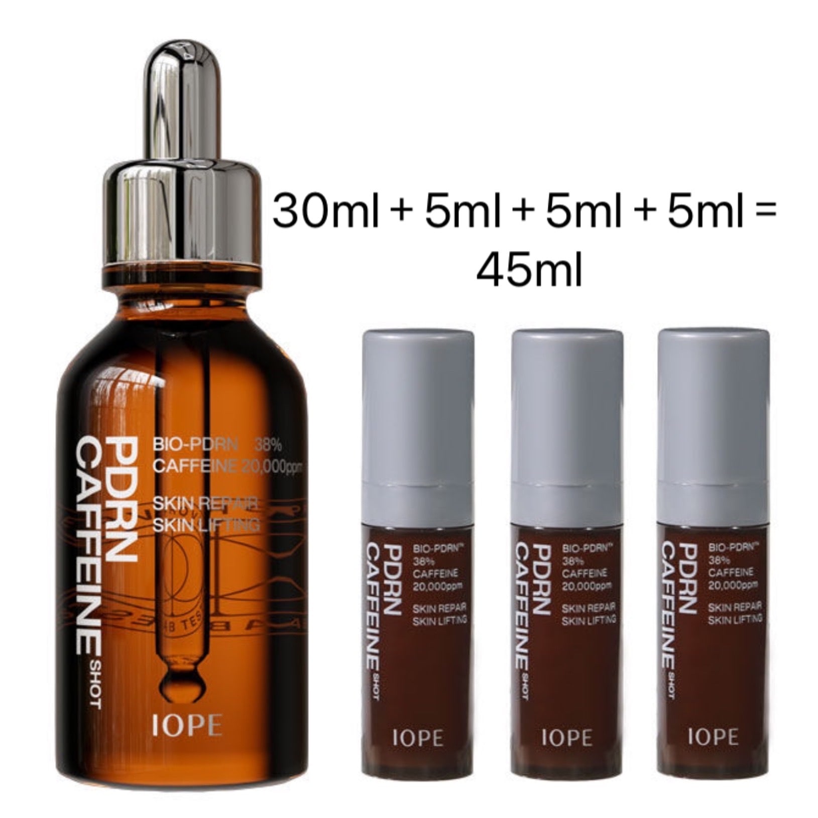 PDRNカフェイン ショット アンプル 30ml +5ml*3ea企画