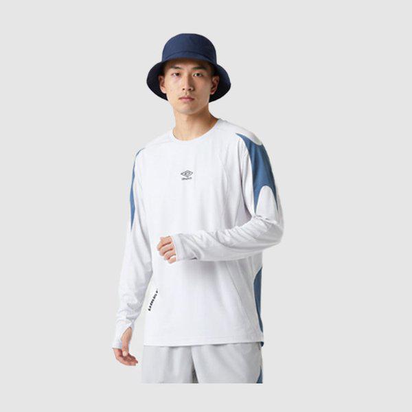 PTRフットボールトレーニング長袖TシャツUR121SRL39-WGR0