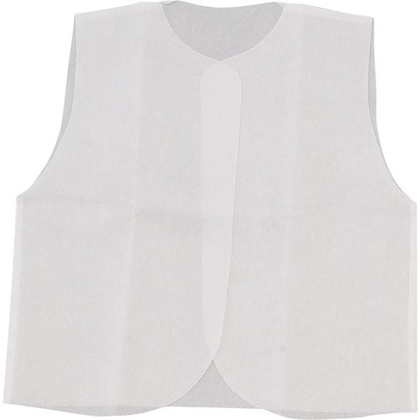 (まとめ)アーテック 衣装ベース (C ベスト) 不織布 ホワイト(白) (×30セット)