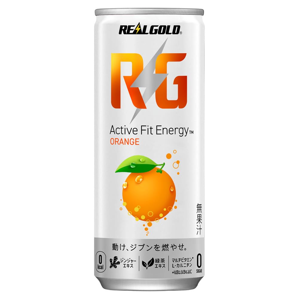 リアルゴールド RG オレンジ 250ml缶 ×30本 ゼロカロリー ゼロシュガー