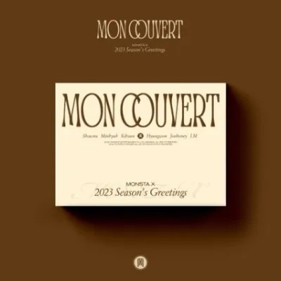 MONSTA X 2023 シーズングリーティング : MON COUVERT DESK CALENDAR ver 5,484円