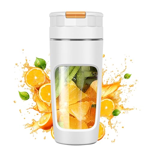 IPOミキサー ジューサー スムージー 小型 氷も砕ける 野菜 果物 離乳食用 栄養補充 一台多役 一人用 充電式 お手入れ簡単 600ML 2000回転バッテリー 持ち運びやすい Type-C充電ポ