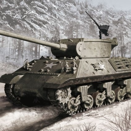 【1/35スケール】M36/M36B2「バルジの戦い」, アカデミープラモデル #13501