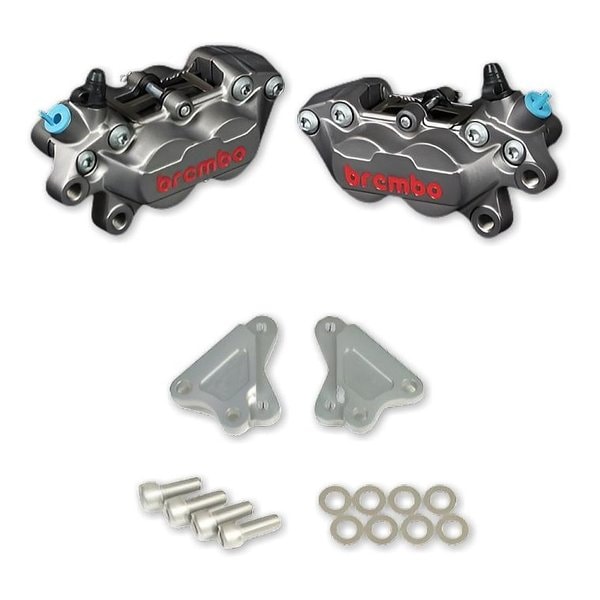 4PキャリパーKIT bremboキャスティング TI WQ25-10063SV