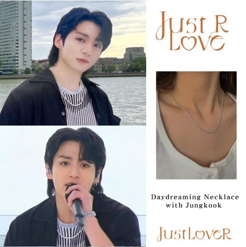 【justLoveR.】Daydreaming Necklace▲BTS着用 justLover.】Daydreaming Necklace ☆ BTS ジョングク着用