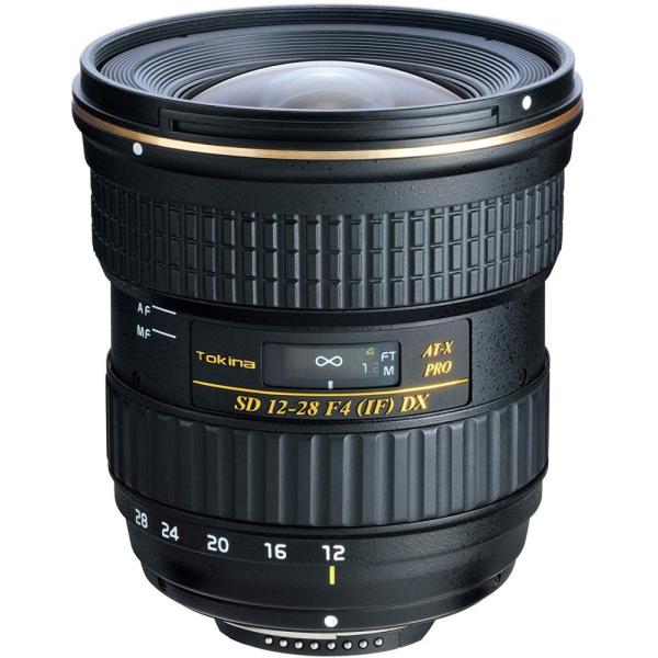 【中古】トキナー Tokina ズームレンズ AT-X 12-28 F4 PRO DX 12-28mm F4 IF ASPHERICAL ニコン用 APS-C対応