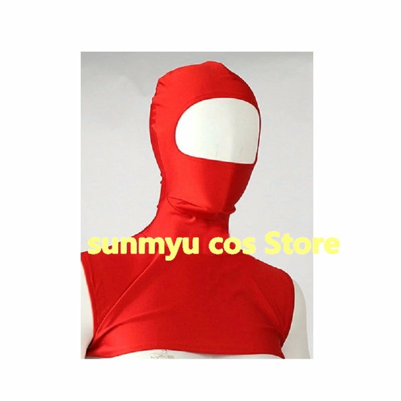 赤　レッド内面　インナーマスク　下面　色選択自由　 コスプレ衣装 オーダーサイズ可